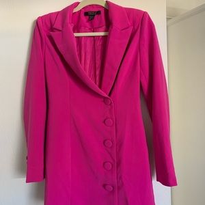 Pink blazer